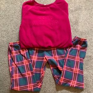 Cat & Jack pajama set, girls size L (10/12)